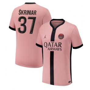 Paris Saint-Germain Milan Skriniar #37 Rezervni Dres 2024-25 Kratak Rukavima